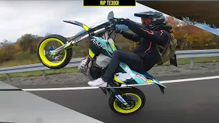 SUPERMOTO DESTROYED IN SECONDS