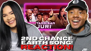 2ND CHANCE - EARTH SONG (Michael Jackson) - X Factor Indonesia 2021 | COUPLE REACTION!