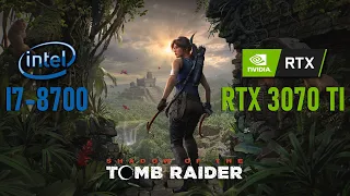 Shadow of the Tomb Raider - i7 8700 & RTX 3070 Ti Benchmark | 1080p Lowest VS Highest