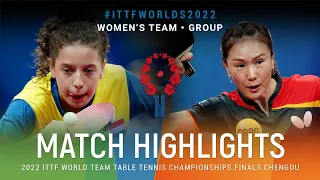 Highlights | Hana Goda (EGY) vs Shan Xiaona (GER) | WT Grps | #ITTFWorlds2022