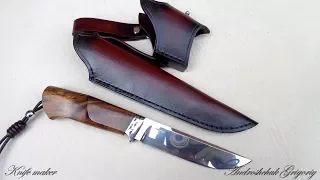 Нож из CPM s125v и как отличить ету сталь от других