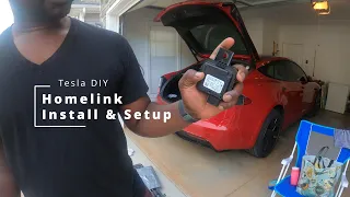 Tesla DIY Model Y Homelink Install & Setup
