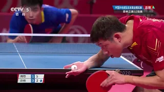 Xu Xin vs Zhou Kai | MS-R32 | 2020 China Warm-Up Matches for Olympics