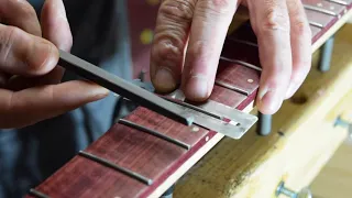 Episode 108 How I Spot Level, Recrown And Polish Guitar Frets