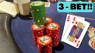 Three Bet Pots are the Most Important -  Kyle Fischl Poker Vlog Ep 174