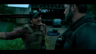 Triple Frontier (film 2019) - Pedro Pascal & Oscar Isaac scene