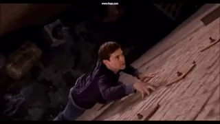 Spiderman-First wall climbing scene