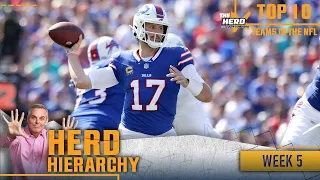 Herd Hierarchy: Seahawks, Rams return, Bills move to No. 2 in Colin's Top 10 of Week 5 I THE HERD