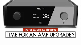 Battle of the Amps! Michi Review! Michi X3, Rotel Diamond + 1592MKII