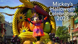 [4K] Mickey's Halloween Celebration Parade 2023 - Disneyland Paris