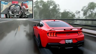 Ultimate Thrill : FORD Mustang 2024 | FORZA HORIZON 5 _ Thrustmaster T500rs _ GAMEPLAY