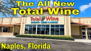 All-New "Total Wine & More" Store, Naples, Florida. Shopping In Naples Florida [4K]