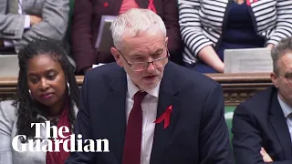 'The most shambolic government in living memory,' says Jeremy Corbyn