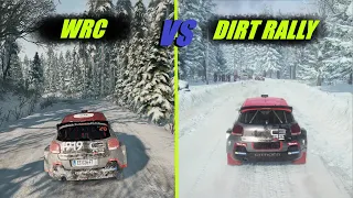 WRC 9 VS Dirt Rally 2.0 (Graphics & Sound)