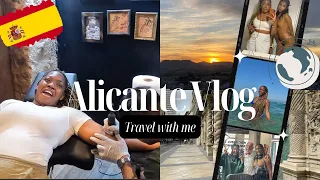 ALICANTE, SPAIN TRAVEL VLOG 🇪🇸✈|🌍Lazy Beach Days, Nightlife, hikes, no longer solo.....