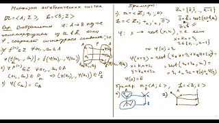 Морфизмы алгебраических систем
