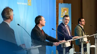 Pressekonferenz zur Corona-Pandemie (23. Februar 2021) – Bayern