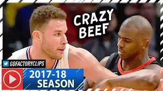 Chris Paul vs Blake Griffin CRAZY Duel Highlights (2018.01.15) Clippers vs Rockets - CP3 Returns!