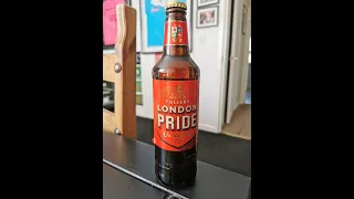 London pride amber ale 4.7% - Fullers brewery - review No. 489