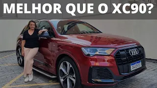 O melhor porta-malas do Brasil. Audi Q7 2023 desafia XC90 entre os SUVs de 7 lugares