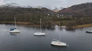 Flight over Coniston Water