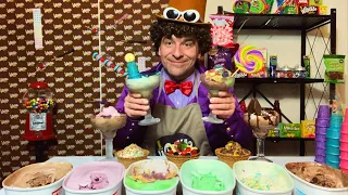 The Willy Wonka Ice Cream Parlor 🍫🎩🍧🍭 (ASMR Role Play)
