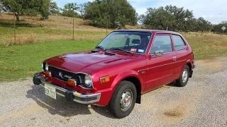 1977 Honda Civic CVCC Hatchback Classic Car Vintage