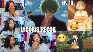 Majima Makes His Move! | "My 2 Dads" 🥺💖 | Lycoris Recoil Episode 10 Reaction | Lalafluffbunny