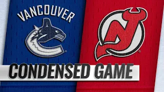 12/31/18 Condensed Game: Canucks @ Devils