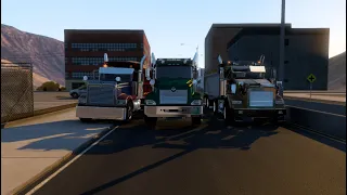 ATS | Convoy With Friends | Up E Line | Mountain Roads