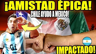 ARGENTINO Reacciona a MEXICO SOLO le caen BIEN los CHILENOS 🇨🇱 CHILE defendió a MEXICO 🇲🇽