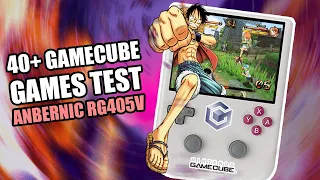 This handheld plays Gamecube! The Anbernic RG405V