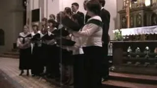 Chamber choir "Vernalis" (Russia, St. Petersburg) - Jesuit church, Bratislava