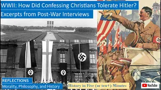 Confessing Christian Interviews Under Hitler's Nazi Germany