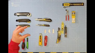 Werkzeug Messer 1x1 #153 | Cuttermesser, Teppichmesser, Sicherheitsmesser und Hobbymesser