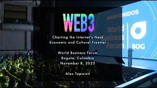 Alex Tapscott Introduces Web3 to a Global Audience in Keynote Speech at World Business Forum, Bogota