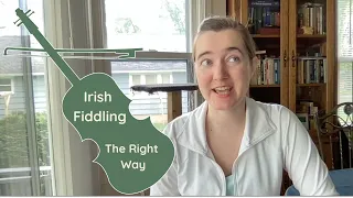 This is the RIGHT way to play Irish fiddle!