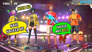 Pro Girl Call Me Noob😡आजा 1 vs 2 में🔥- Garena Free Fire