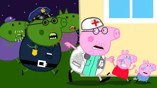 Zombie Apocalypse, Peppa Pig Escape From Zombie Hospital🧟‍♀️ | Peppa Pig Funny Animation