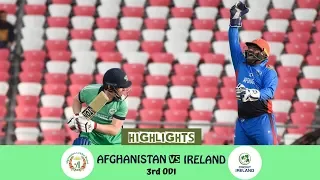 Highlights Afghanistan vs Ireland || 3rd ODI || Afghanistan vs Ireland in India 2019