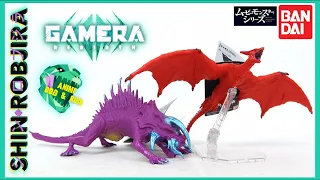 Bandai Movie Monster Series: Gamera Rebirth - Gyaos & Jiger | Double Review