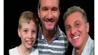 Lindo e Emocionante! Nick Vujicic no Caldeirão do Huck - 31/12/2016 - COMPLETO