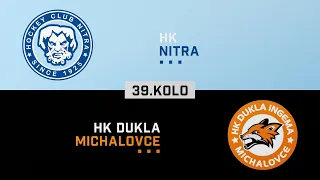 39.kolo HK Nitra - Dukla Michalovce HIGHLIGHTS