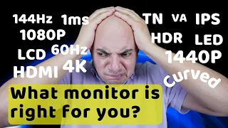 Watch This BEFORE You Buy A MONITOR!