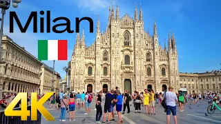 Milan, Italy Walking tour 4K 60fps