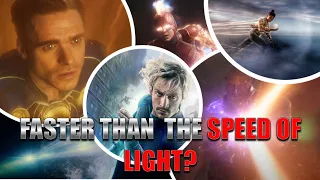 MCU Faster Than Light Speed Scaling - Explained