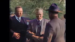 President Theodore Roosevelt's turbulent life between 1901 and 1919 in color! [A.I. enhanced]