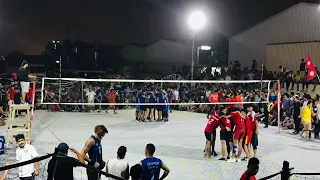 Syangja Vs Tanahu volleyball 🏐 Game Eid festival semi-final Wonderful  match Doha Qatar 🇶🇦