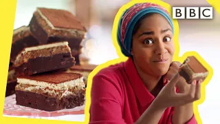 Nadiya's indulgent chocolate brownie recipe | Nadiya Bakes - BBC