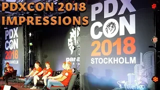 PDXCON 2018 Impressions - Imperator Rome, Age of Wonders Planetfall, Paradox Board Games and more